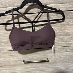 Lululemon flow y bra size 8 color sequoia